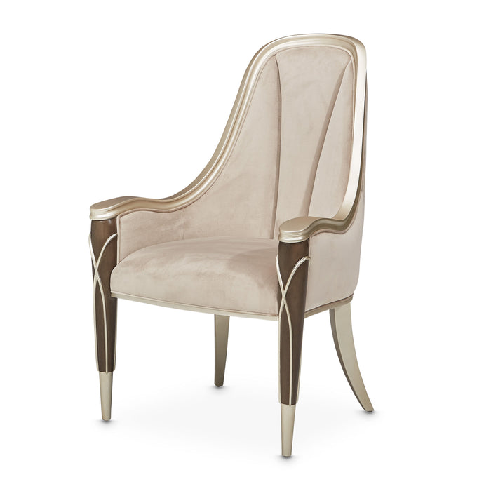 Villa Cherie Dining Arm Chair - Hazelnut