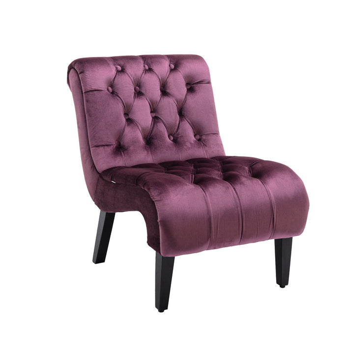Coolmore Accent Chair / Leisure Chair - Purple