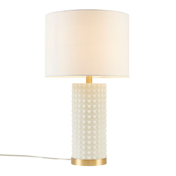 Grace Ivy Textured Dot Table Lamp