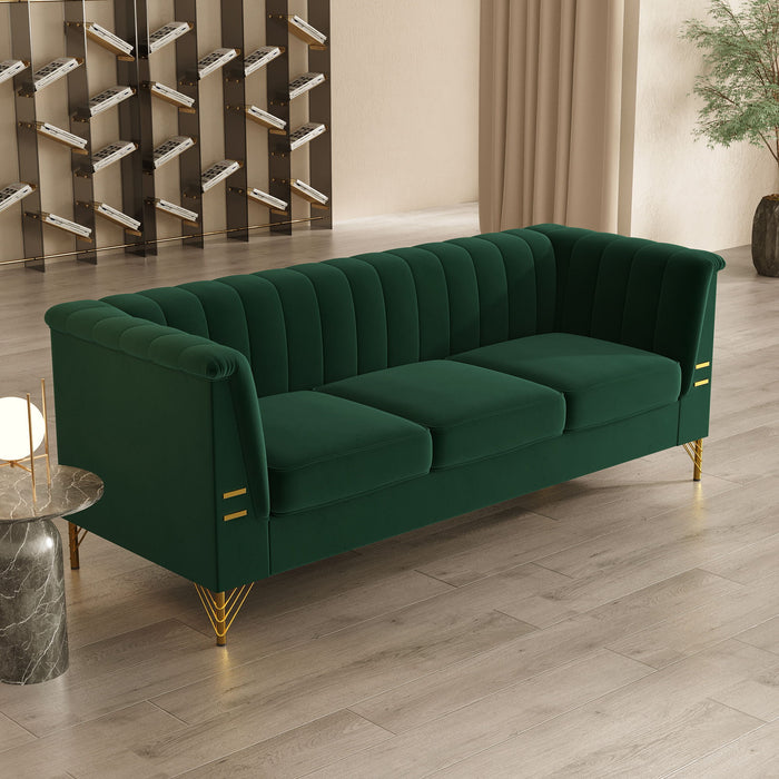 Fx - P82 - Green Sofa