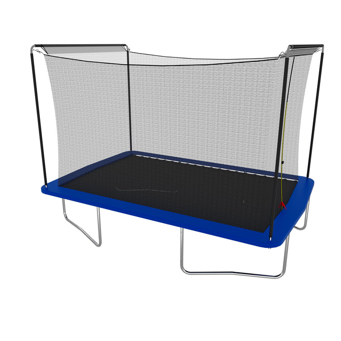 8 Ft By 12 Ft Rectangular Trampoline Blue Astm Standard Tested And Cpc Certified