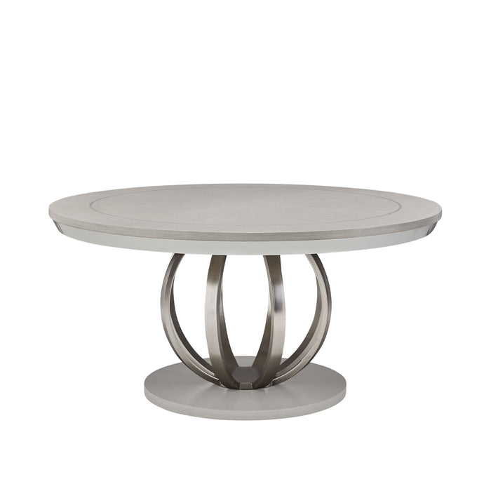 Eclipse - Round Dining Table - Moonlight Gray