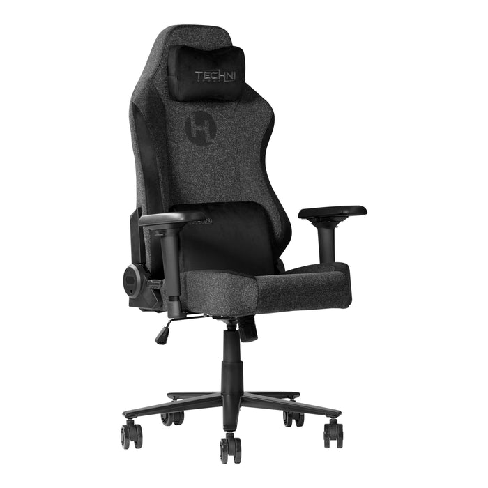 Techni Sport Tsf65C Fabric Memory Foam Gaming Chair - Black