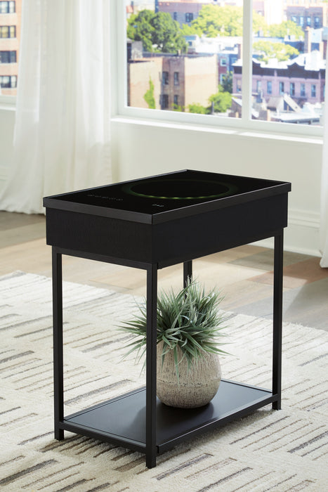 Gemmet - Black - Accent Table