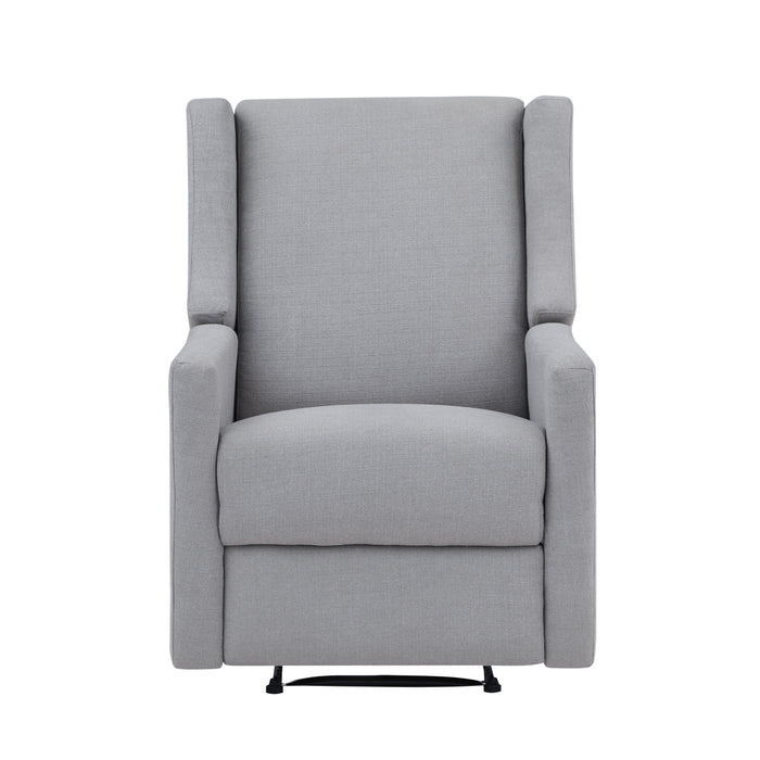 Pronto Power Recliner Oyster Gray Fabric