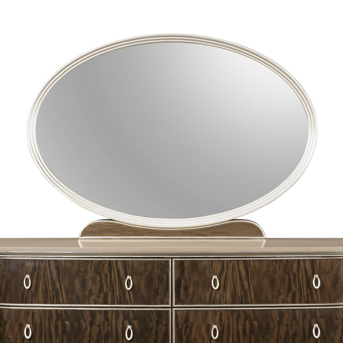Villa Cherie Dresser Mirror - Hazelnut