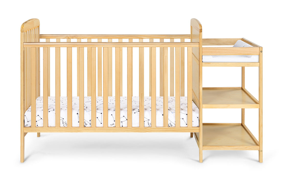 Ramsey Crib And Changer Combo Natural