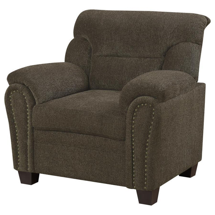 Clemintine - Upholstered Chair with Nailhead Trim