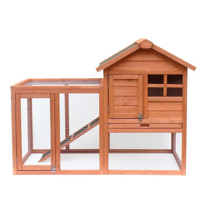 Hot Sale Easily - AssembLED Wooden Rabbit House Chicken Coop Kennels