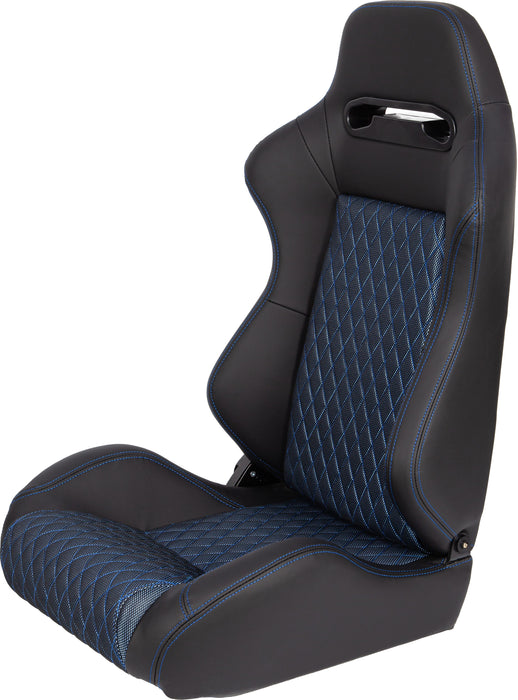 Racing Seat - Black / Blue
