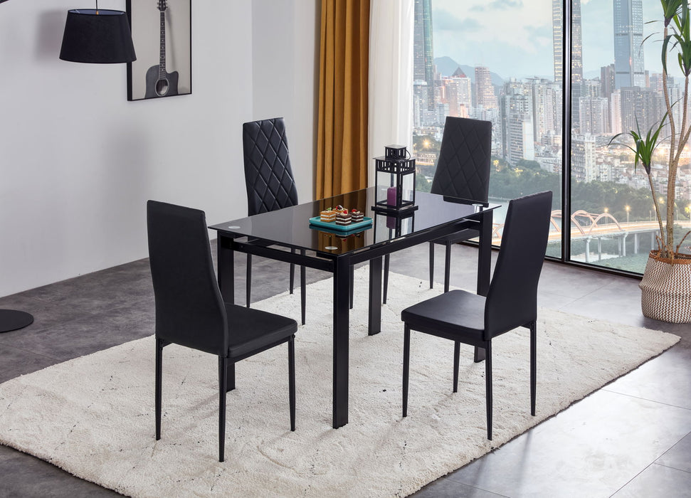 5 Piece Dining Table Set, Dining Table And Chair