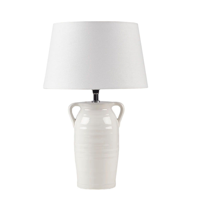 Everly Ceramic Table Lamp With Handles