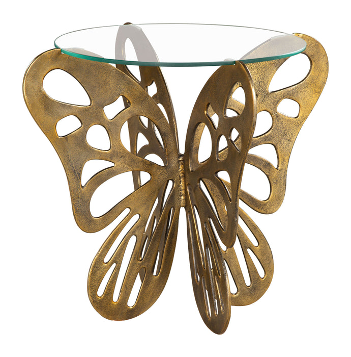 Motyl - Accent Table - Gold