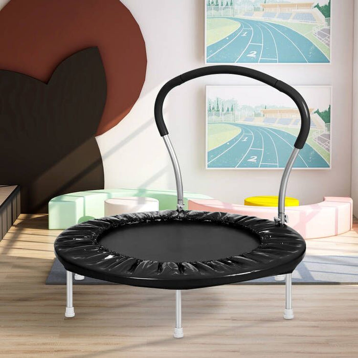 Trampoline With Handle - Metal