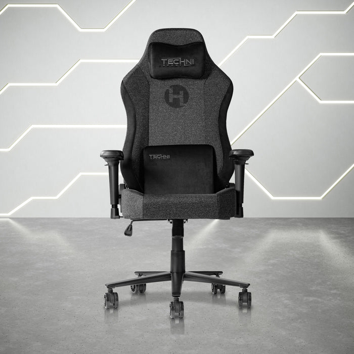 Techni Sport Tsf65C Fabric Memory Foam Gaming Chair - Black