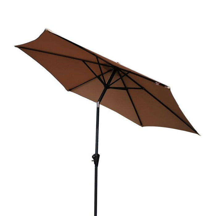9' Pole Umbrella With Carry Bag, Taupe