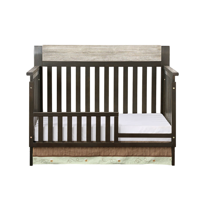 Hayes 4-In-1 Convertible Crib Coffee / Weathered Stone