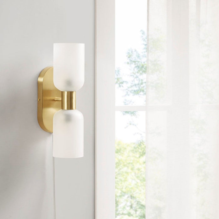 Dove Double Tube 2-Light Wall Sconce